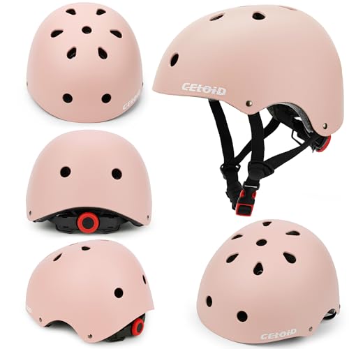 Image of Kids Bike Helmet,Toddler Skateboard Helmets for Ages 2-3-5-8-14 Years Boys Girls，Adjustable Multi-Sport Bicycle Skateboarding Football Roller Skating Scooter Rollerblade Balance Bike Helmet