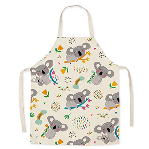 Eyands Koala Children Apron for Cooking Baking