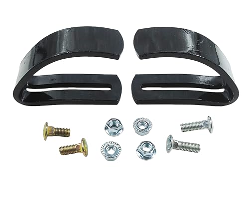 JFYO Replacement GXH24690 Front Blade/Snowplow Adjustable Skid Shoes for 46' Blade on 100 Series...