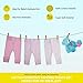 Spasilk Tapered Pants, Girls Cotton Pants, 3 Pack, Pink Dots, 12 Months