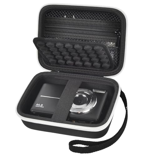 Funda rígida para cámara digital Grapsa pequeña negra miniatura 1