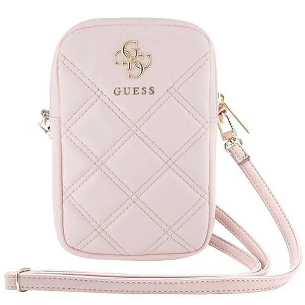 CG MOBILE Guess etui na telefon komórkowy GUWBZPSQSSGP różowa Zip Quilted 4G