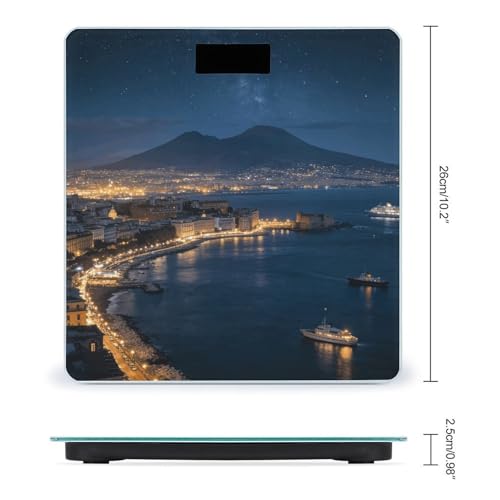 Báscula digital de baño VstaDank con vidrio templado miniatura 2