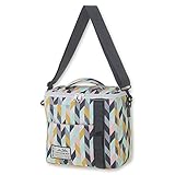 KAVU Snack Sack Crossbody Cooler Bag - Chevron Sketch