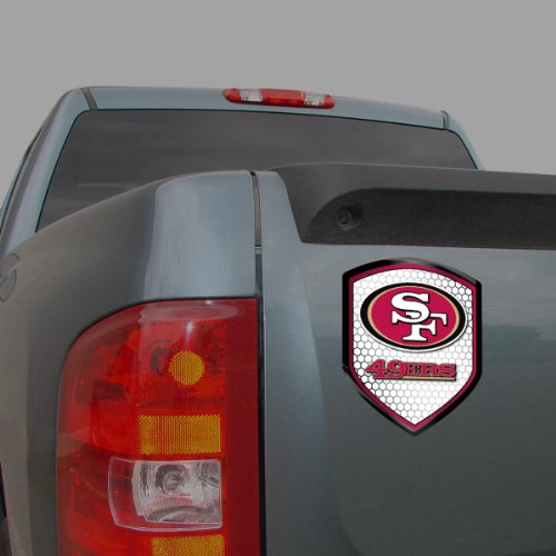 NFL San Francisco 49Ers Team Shield Automobile Reflector