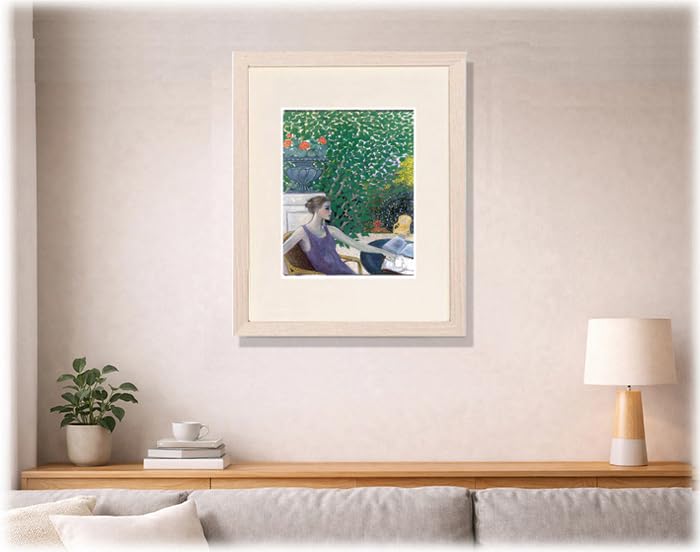 Amazon.co.jp: カシニョール 絵画 無関心を装う 女性画 | インテリア