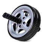 Liveup LS3160B Roda de Exercícios Plus, Cinza