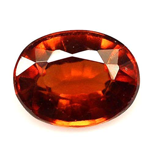 Grenat hessonite de 3,25 Ratti - Pierre précieuse naturelle gommée haute joaillerie