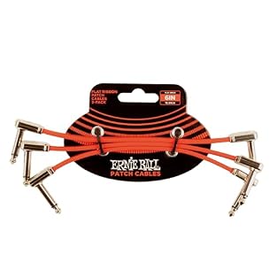 Easily maneuver cables to fit your pedals exactly where you want them with our flat-cable design. Pack of three 6-inch flat ribbon patch cables. Low profile metal connectors and built-in strain relief provide sleek yet durable construction. 99.95 per...
