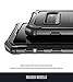 Poetic Galaxy S10 Plus Rugged Clear Case, Full-Body Hybrid Bumper Cover, Support Wireless Charging, Without Built-in-Screen Protector, Guardian Series, Case for Samsung Galaxy S10 Plus 2019, Black