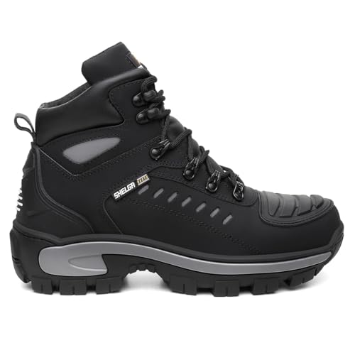 Bota Motociclista Cano Médio Refletivos Laterais Biqueira PVC com C.A 52083 (Preto, BR, Adulto, Numérico, 40) Bota Motociclista Cano Médio Refletivos Laterais Biqueira PVC com C.A 52083 (Preto, BR, Adulto, Numérico, 40)