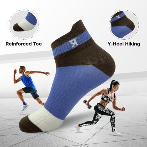Image of PRASTHAN Sports Unisex Nylon Cotton Ankle Length Socks Made With Breathable Anti Odour & Moisture Absorbent Combed Cotton with a Extra Durable.