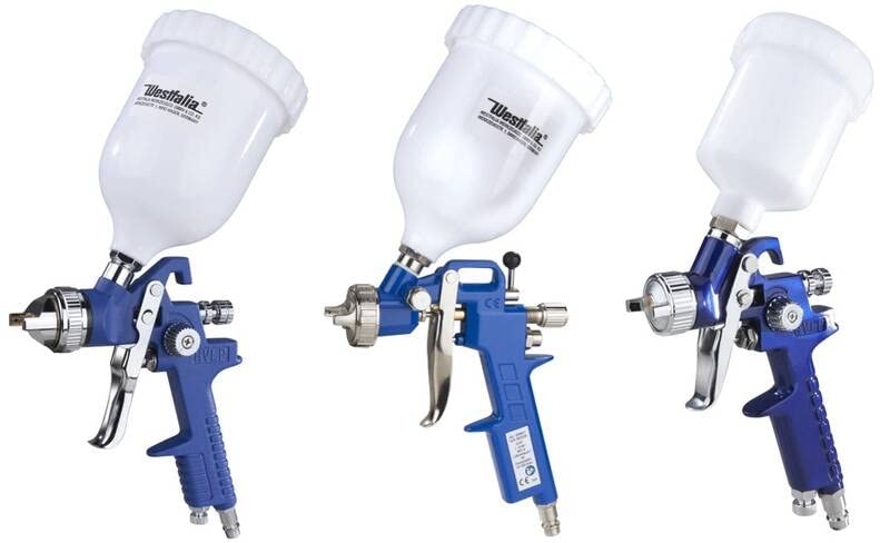 Westfalia Farbspritzpistole Profi mit Fließbecher, 600 ml