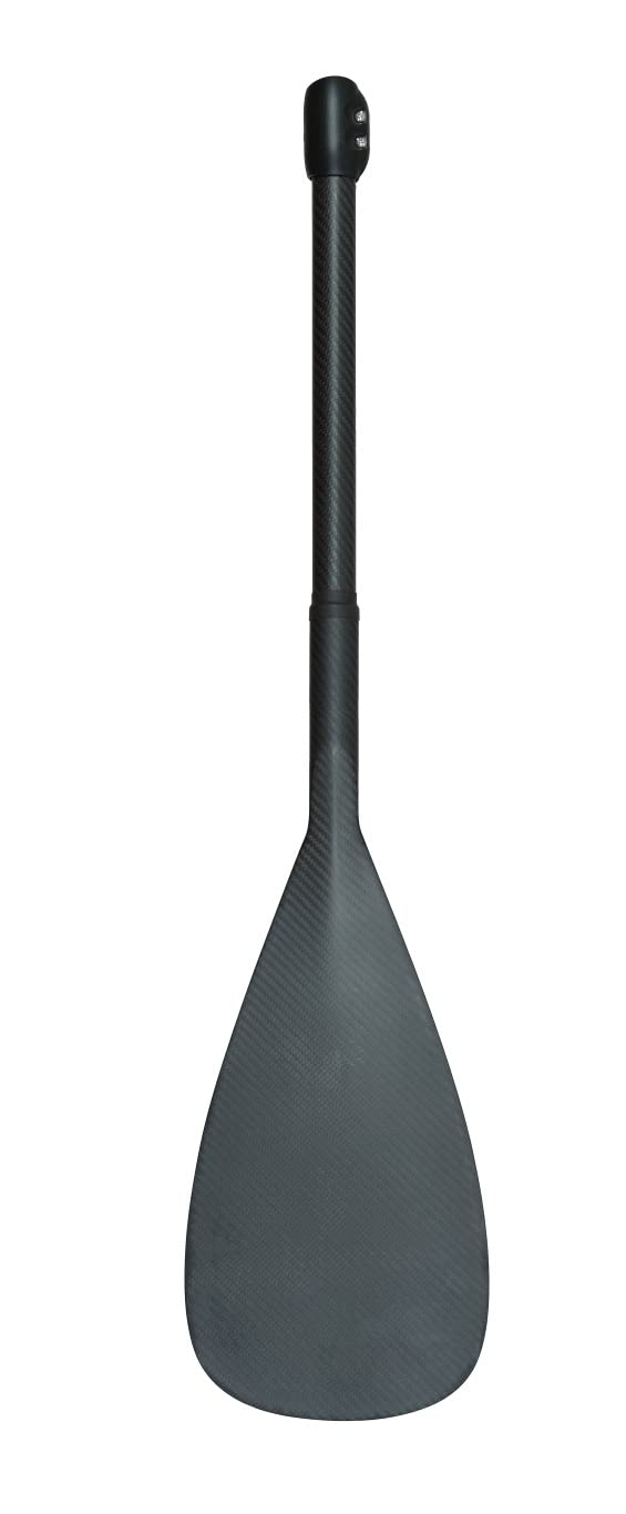 Sport Vibrations® 4 TLG. 100% FullCarbon SUP Paddel inkl. 2.Paddelblatt mit Kajakfunktion - 8'5"x19' Antitwist-Handle
