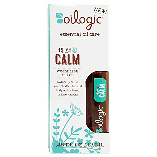 Oilogic Kids Relax and Calm Essential Oil Roll-On - Calming Essential Oil Roll-On for Kids and Toddlers - Chamomile and...
