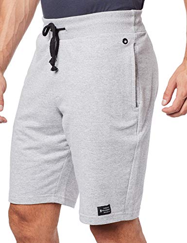 Bermudas Moletom, Polo Wear, Masculino, Cinza, M