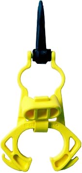 Scubapro Octopus Retainer & Plug w/clip - Yellow