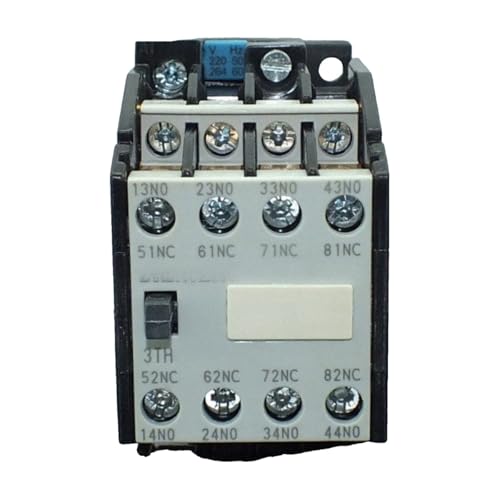 Contacteur AC 3TH8244 résout les pannes de commutation de relais en tension AC220V 380V 36V