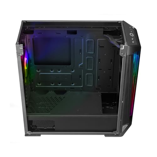 Cooler Master MasterBox 540 - Boîtier Moyen PC Gaming ARGB, Châssis ATX, Panneau Latéral Verre Trempé, 1x120mm Ventilateur SickleFlow ARGB, Multiples Configurations Flux d'Air, Contrôleur ARGB Inclus