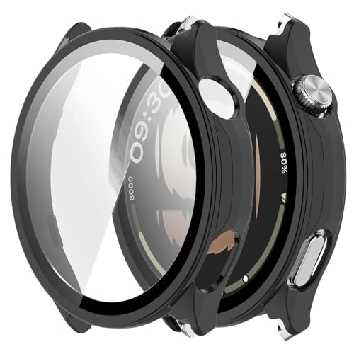 Coque OnePlus Watch Lite avec verre trempé intégrée en lot de 2 pièces