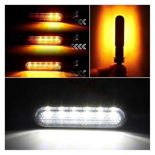 Luz de posición lateral para scooter y lámpara direccional de 12V trasera 7