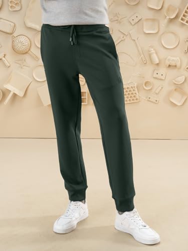Image of DAMENSCH Regular Fit Matt Solid Premium Microfibre Elastane Cargo Joggers Dyes Soft Inner Fleece Fabric for Softer Feel, Comfortable Casual Wear Joggers for Men