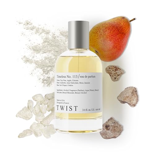 Twist Timeless No. 113 - Inspired by L. L.abo Another 13 Long-Lasting Perfume for Women & Men Vegan Clean Ingredients Musk & Ambroxan Unisex Fragrance Spray 100 ml | 3.4 fl. oz