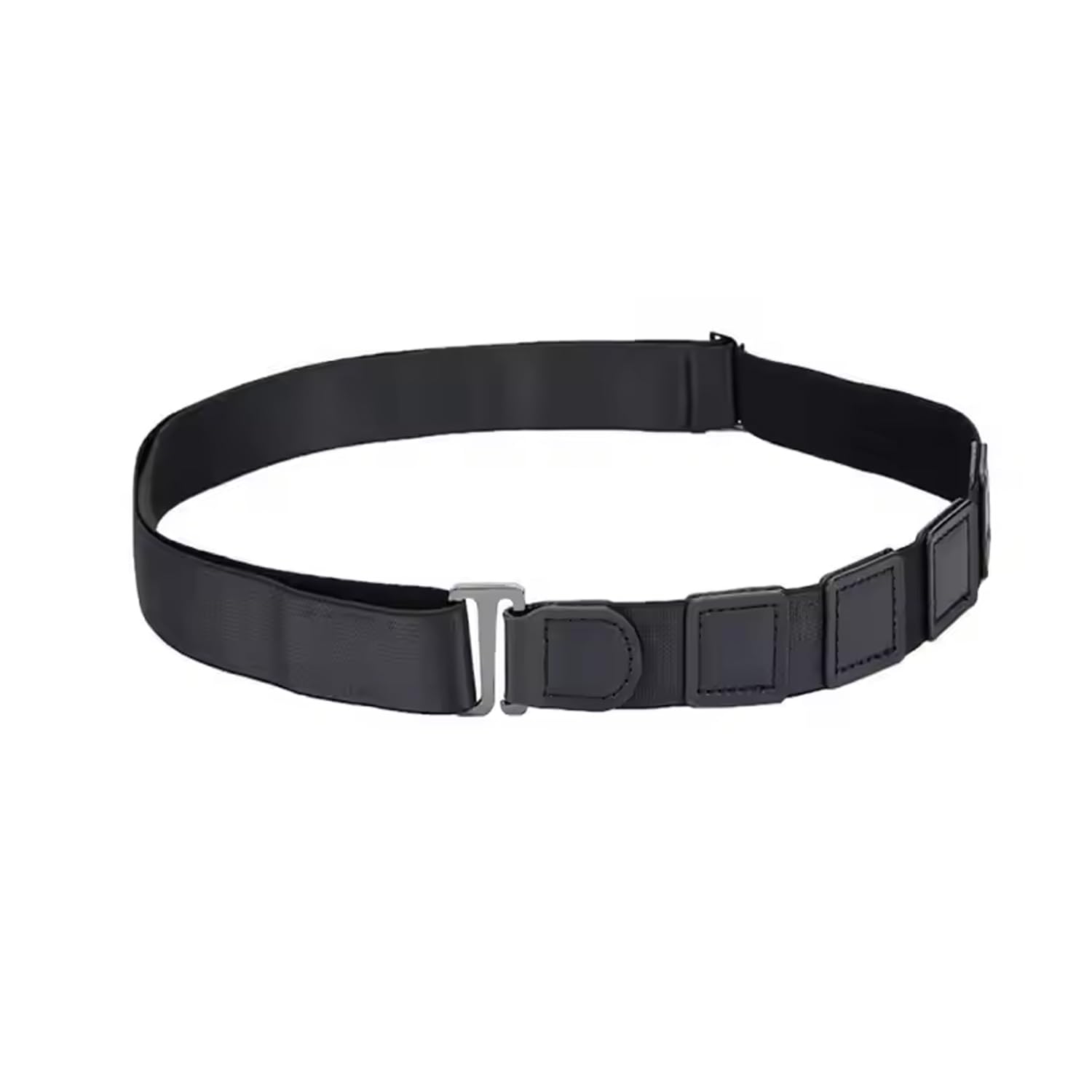Shirt Stay Tucker Belt | Elastic and Adjustable Garter | Stylish and Comfortable Tucker Shirt Stay Tuck Belt For Men and Women | Non-Slip Strechable Belts (Black)-image-28