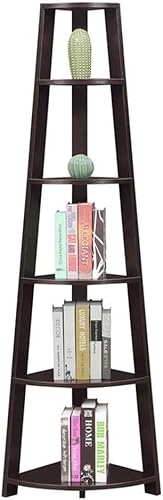 Miniatura 8 de Convenience Concepts Newport - Estantería esquinera de 6 niveles, madera de granero/negro Barnwood/Negro,Negro -,Azul cobalto,Espresso,Cemento