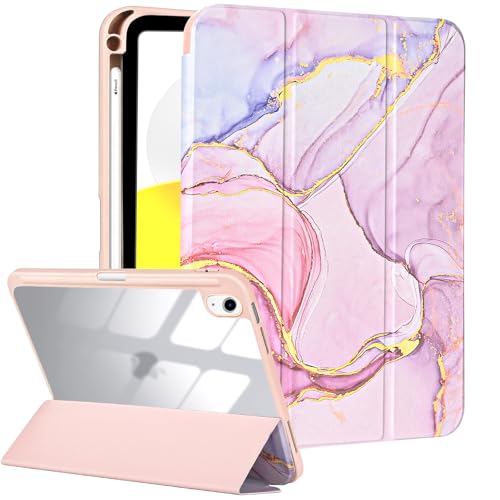 Étui pour iPad 10 / 11 anti-rayure, protégez votre tablette 10,9" avec style marbré
