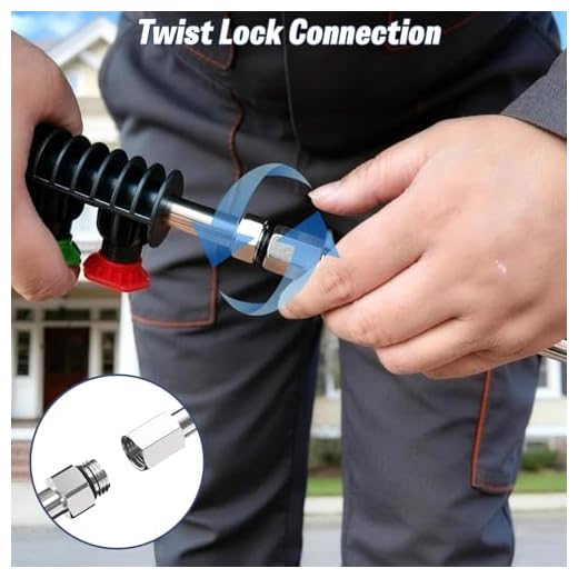 APOWER 120-Inch Pressure Washer Extension Wand