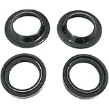 Luxuyvarna フロントフォーク オイルシール ダストブーツセット 26mm 37mm 10.5mm ヤマハ TTR90E PW80 YZ60 RD60 スズキ DS80 JR50 RM60 に対応