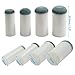 Marvexi 20Pcs Durable Cue Tips, Slip-on Pool Cue Tips Billiard Cue Tips, 9mm/10mm/12mm/13mm Replacement Tips for Pool Players