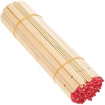 Hemoton Blank Bamboo Fortune Sticks 7.87In Chinese Divination Prop for Buddhism Practice and Spiritual Fortune Telling Game at Home or Temple