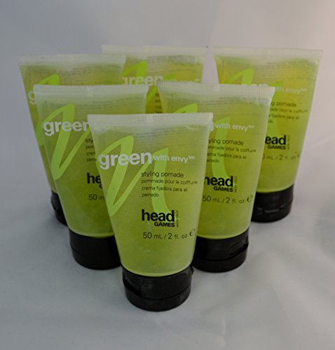 Head Games Green with Envy Styling Pomade 2 oz~ 6 PACK