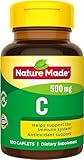 Nature Made Vitamin C 500 mg Caplets 100 Ct