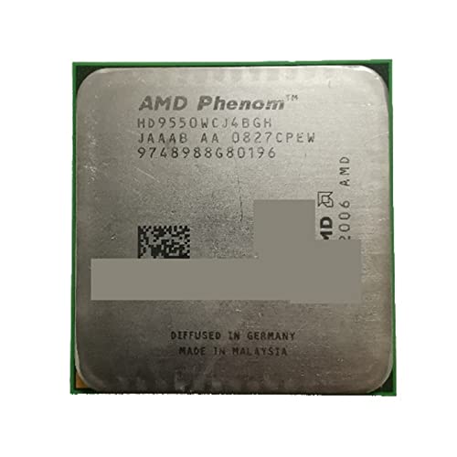 Processeur A ph X4 9550 avec 4 cœurs pour optimiser la fluidité du multitâche sur PC AM2