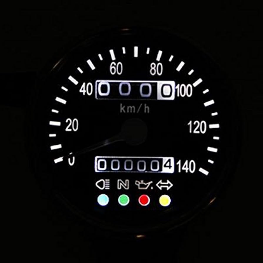 Amazon | グッズ(GOODS) 60φインジゲータ内蔵スピードメーター