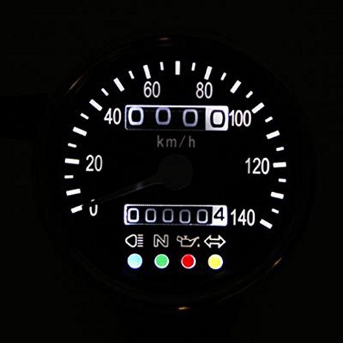 YAMAHA SR400 Fi車用メーター Amazon | グッズ(GOODS) 60φインジゲータ内蔵スピードメーターキット