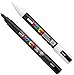 Produktbild Posca PC-3M Markerstift, für Glas, Stoff, Metall, 2-teiliges Set, Schwarz/Weiß