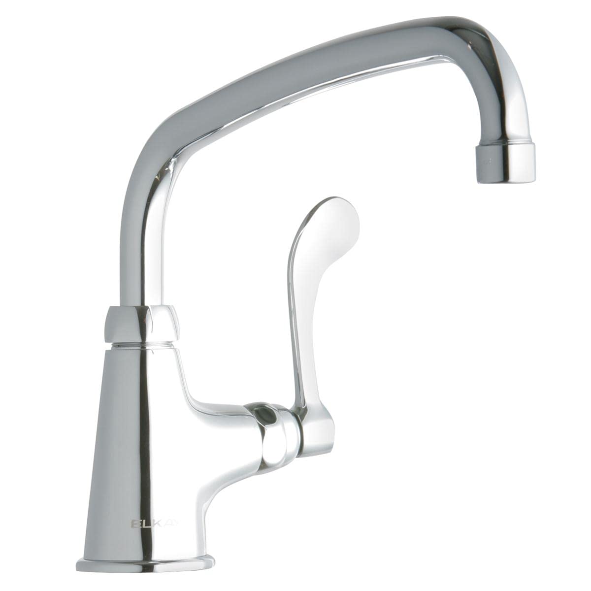 Elkay LK535AT10T4 Hole with Single Control Faucet with 10" Arc Tube Spout 4" Wristblade Handle Chrome