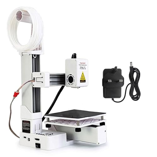 shenruifa 3D Printer Machine Frequency Division Multiplexing High Accuracy Fast Heating for Education (White)