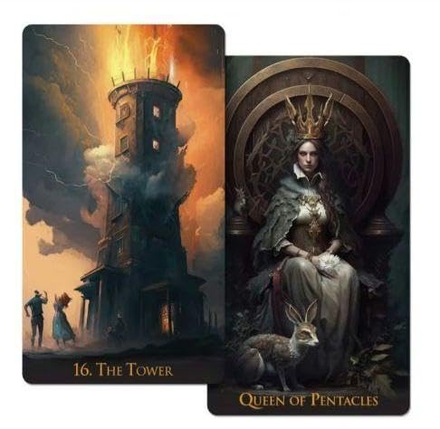 Amazon.co.jp: 奇妙な世界のタロットカード WEIRD WORLD TAROT : おもちゃ