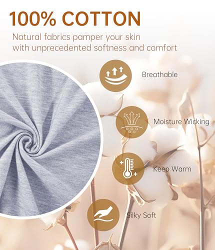 Image of COLORFULLEAF 100% Cotton Men's Bathrobes Summer Kimono Short Sleeve Lightweight Soft Breathable Spa Robe for Men