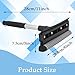 ZWZCYZ 2 Pack Squeegee for Car Window Cleaning and Windshield Washing Standard Window Squeegee Cleaner Tool Windshield Cleaning Squeegee with Scrubber for Multiple Applications