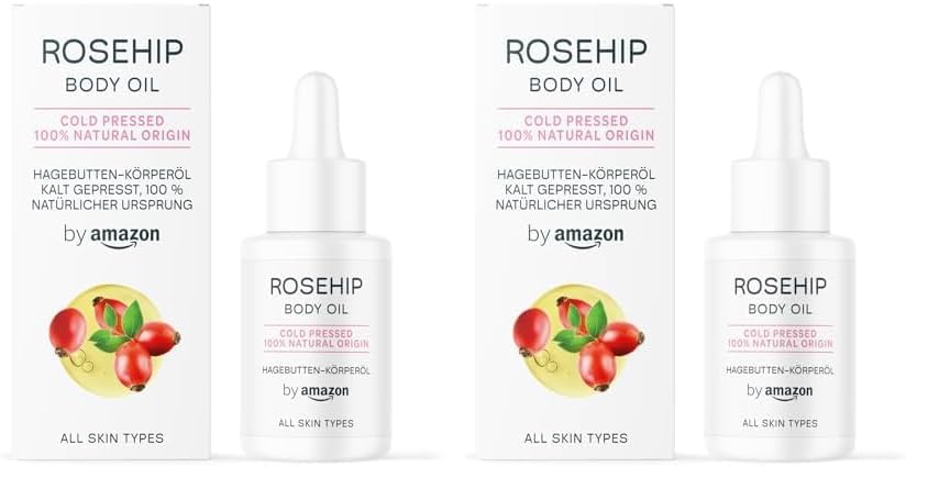 by Amazon Aceite de rosa mosqueta, 30 ml (Paquete de 2)