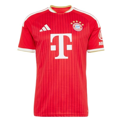 adidas FC Bayern München Home Trikot Jersey (DE/NL/SE/PL Alphanumerisch 3XL Regular Regular red)