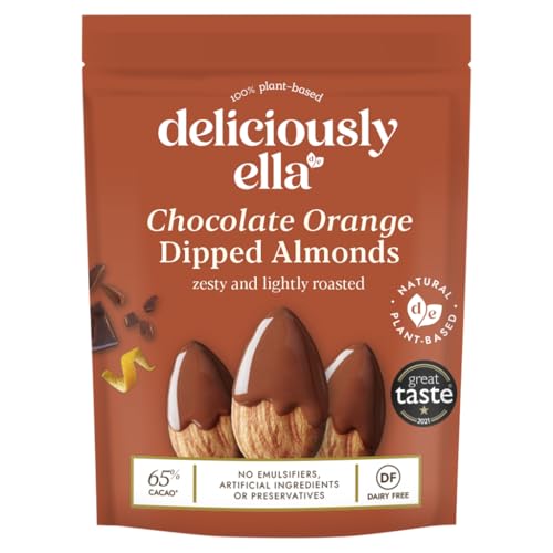 Deliciously Ella Vegan Chocolate Orange Almonds 81g