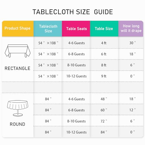 Mulbozy Pink Gingham Tablecloth 54 × 108 Inches Pink and White Checkered Table Cloth Disposable Plastic Waterproof Tablecover for Outdoor Picnic, Holiday Dinner, Birthday Party