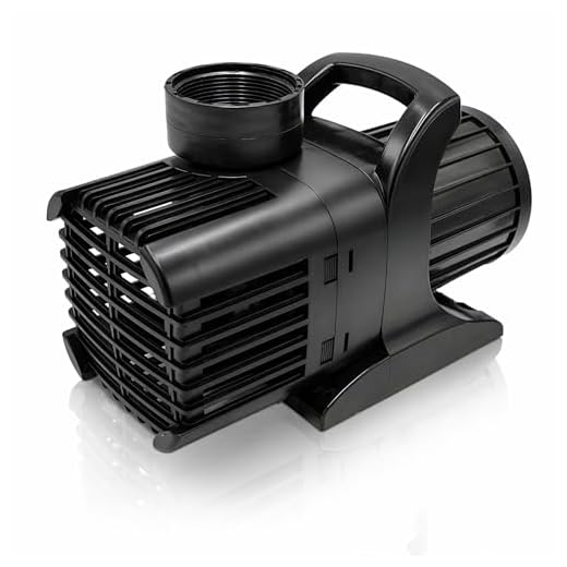 HALF OFF PONDS Aqua Pulse 12,500 GPH Submersible Pump for Ponds, Water Gardens, Pondless Waterfalls and Skimmers - AP-12500